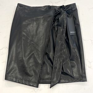 NWT Pleather Forever 21 Mini Skirt